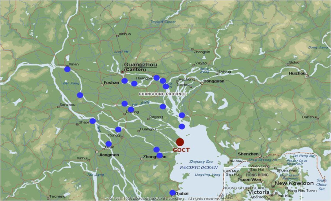 Nansha Port Location