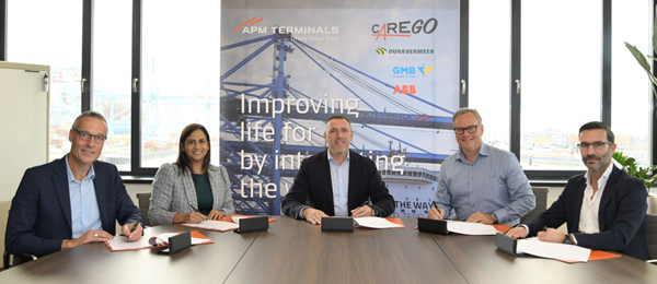 APM Terminals Maasvlakte II signing