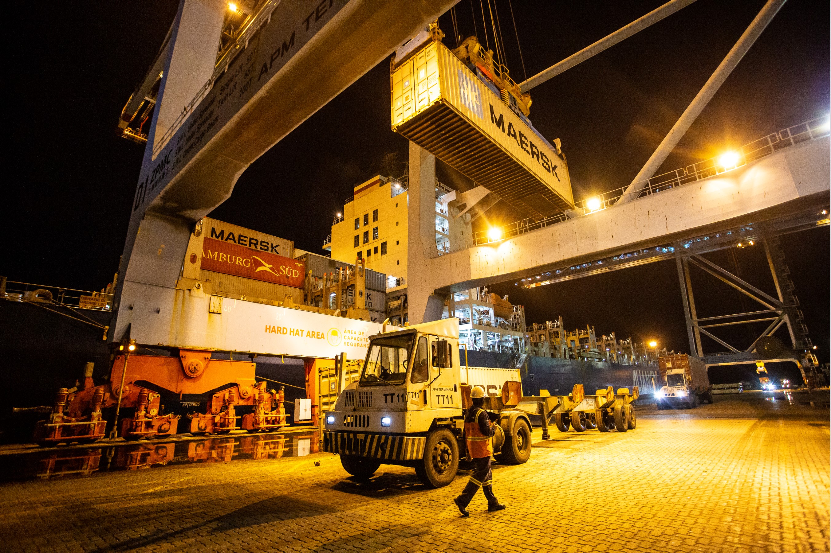 APM Terminals aponta crescimento de 26% na movimentação de contêineres no Porto do Pecém